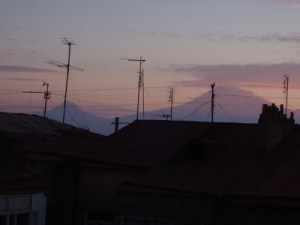 picture of antennas and Ararat