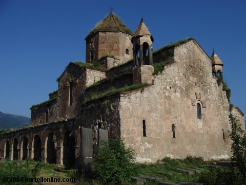 Sixth century church in Odzun village in the Lori region of Armenia
