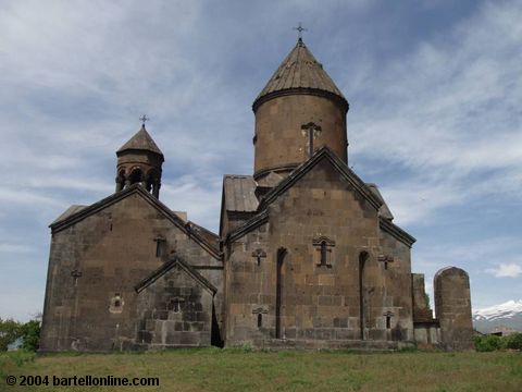 Saghmosavank monastery in Artashavat, Armenia
