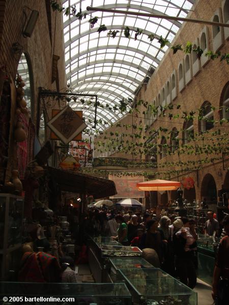 Modern marketplace in the Erdaoqiao district in Urumqi, Xinjiang, China