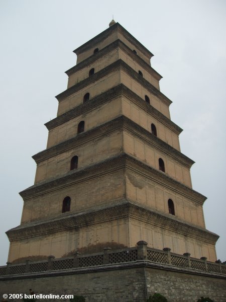 Big Goose Pagoda in Xi'an, Shaanxi, China