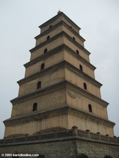 Big Goose Pagoda in Xi'an, Shaanxi, China