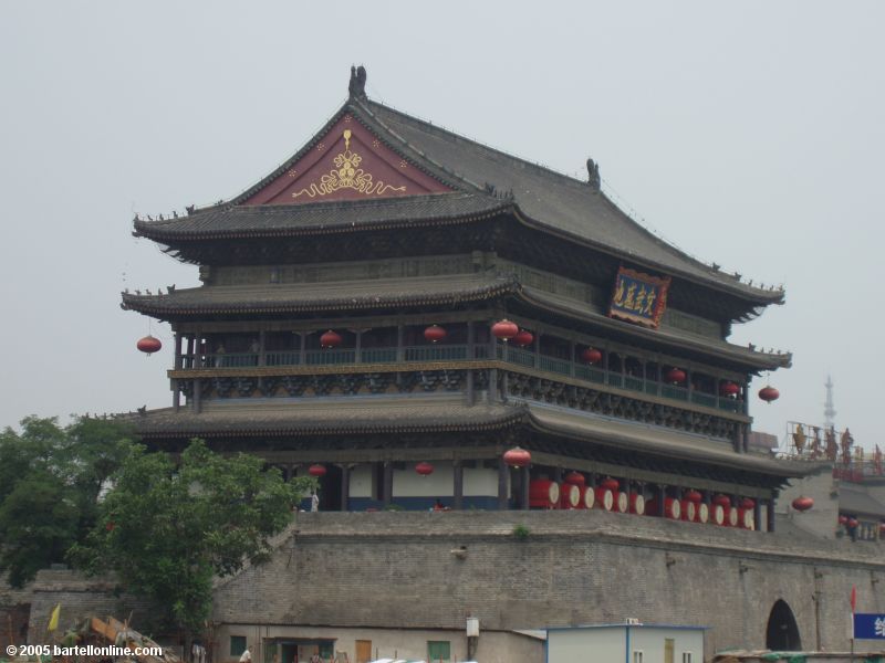 The Drum Tower in Xi'an, Shaanxi, China