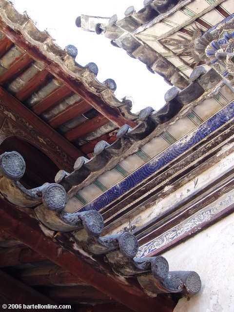 Traditional Bai architecture in a village outside of Dali, Yunnan, China