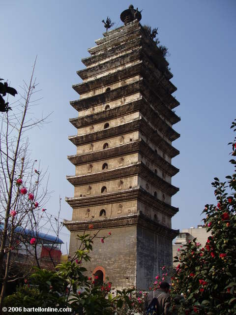 The East Pagoda in Kunming, Yunnan, China