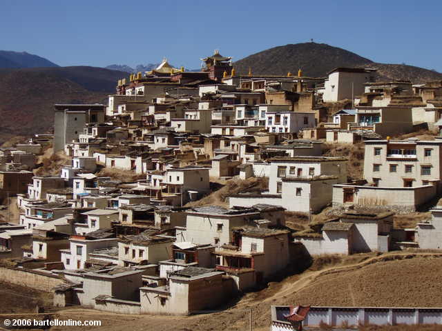 Songzanlin Monastery complex near Zhongdian ("Shangri-La"), Yunnan, China